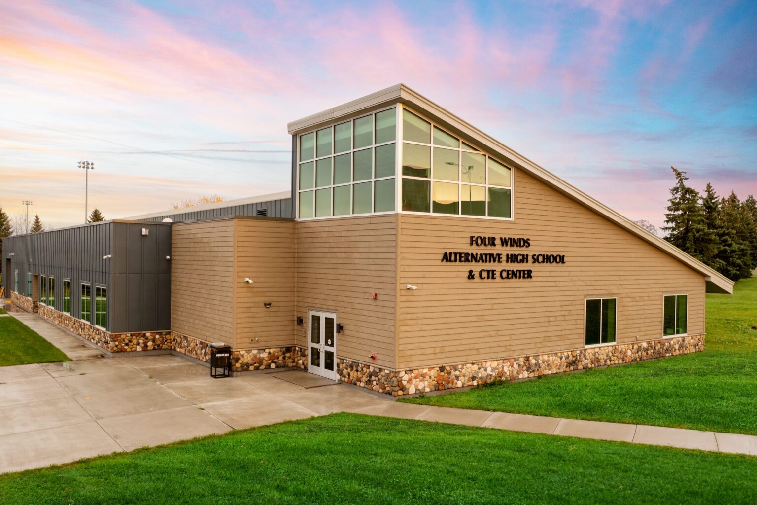 Four Winds Alternative and CTE High School published by First American Design Studio